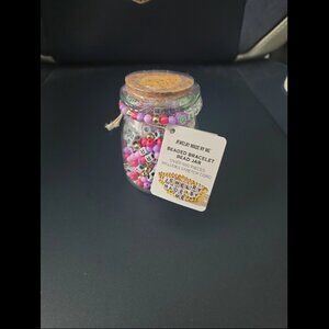 Beaded bracelet Beaded jar